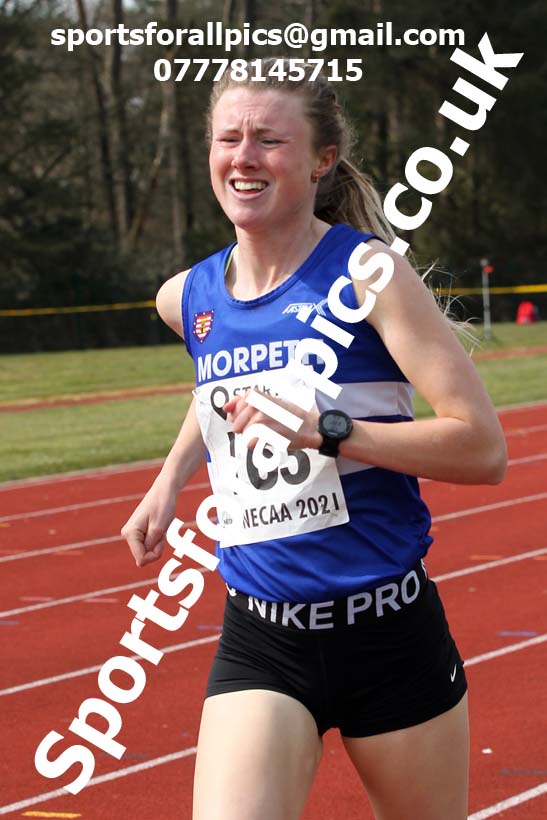 800 metres, 2021 NECAA Open Graded Meeting, Morpeth. Photo: David T. Hewitson/Sports for All Pics